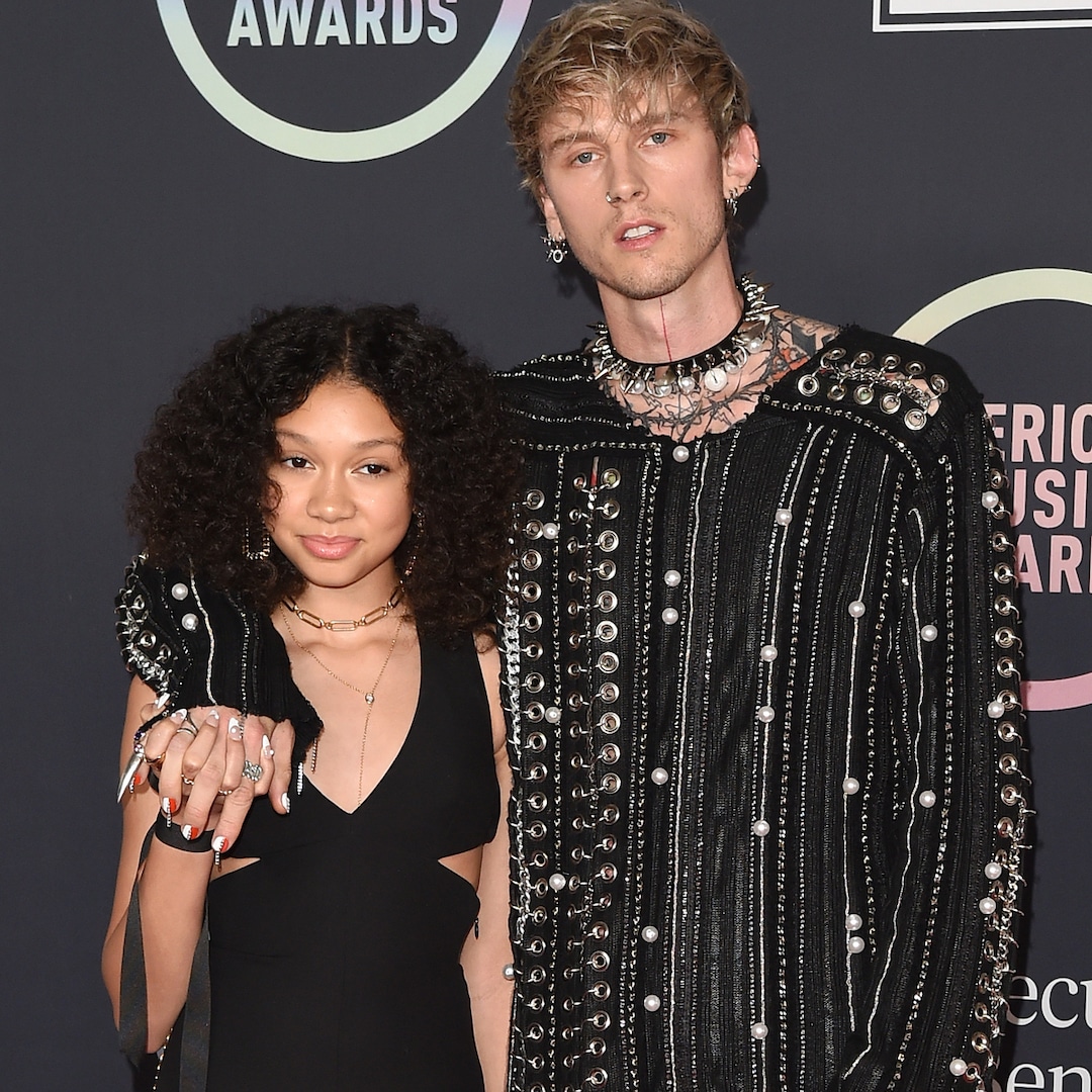 Machine Gun Kelly gives his daughter Casie a rare insight into life as a father