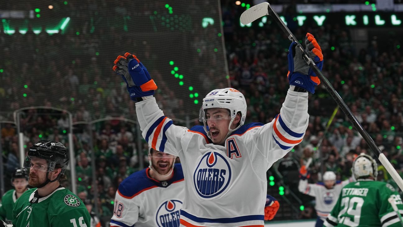 Oilers beat Stars in Game 5 and take 3-2 lead in West Final