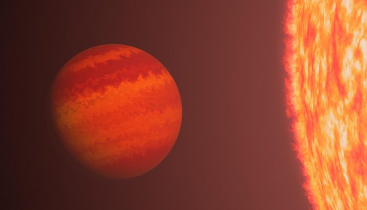 Instead of losing its atmosphere, an exoplanet swelled up and held onto it


