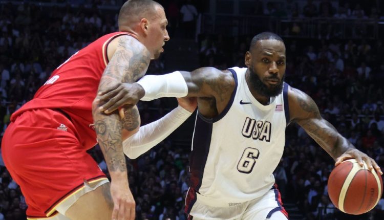 Team USA vs Germany: Live results, updates on Olympic preparation

