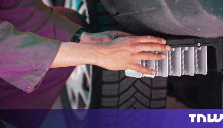 Tire dust magnet to capture microplastic pollution from electric vehicles

