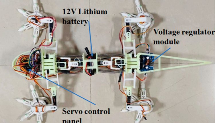 Having trouble crossing the sands of Mars? A lizard robot could help

