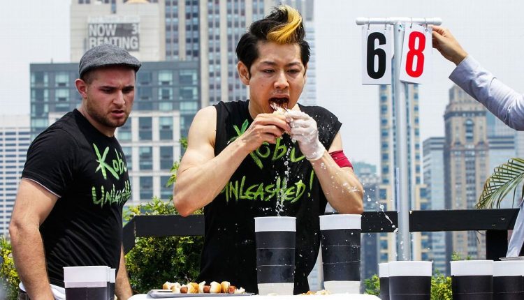 Takeru Kobayashis Hotdog-Wettessen-Rivalität mit Joey Chestnut
