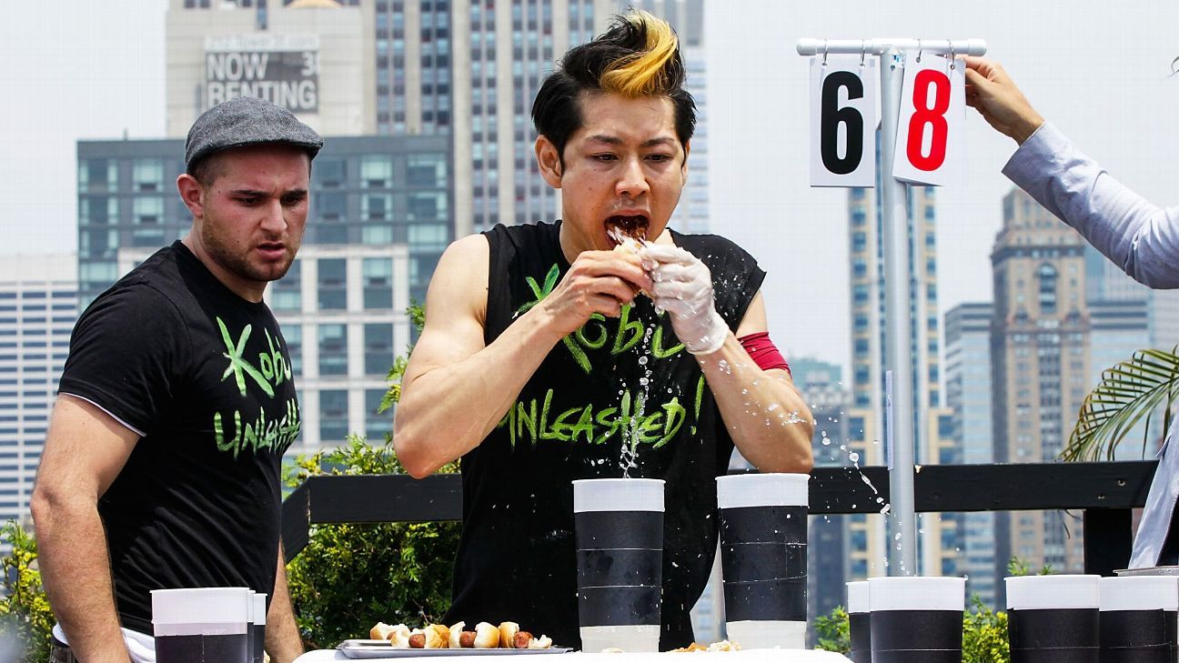Takeru Kobayashis Hotdog-Wettessen-Rivalität mit Joey Chestnut