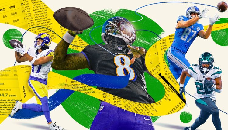 2024 Fantasy Football Draft Guide – Rankings, Mock Drafts, and Analysis

