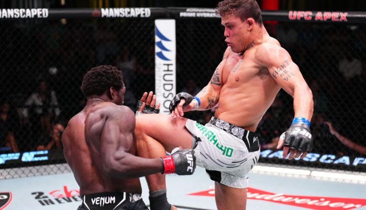 UFC Fight Night results: Borralho beats Cannonier and joins 185-pound contenders

