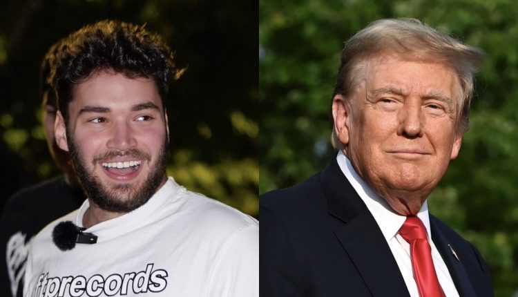 Surprise, Surprise! Social Media Reacts To Adin Ross Reportedly Gifting Donald Trump A Cybertruck & Rolex (VIDEOS)