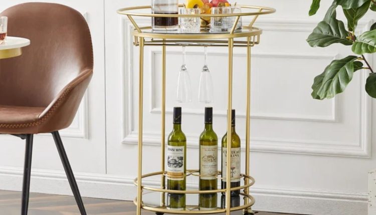 Everything you need for the perfect bar cart


