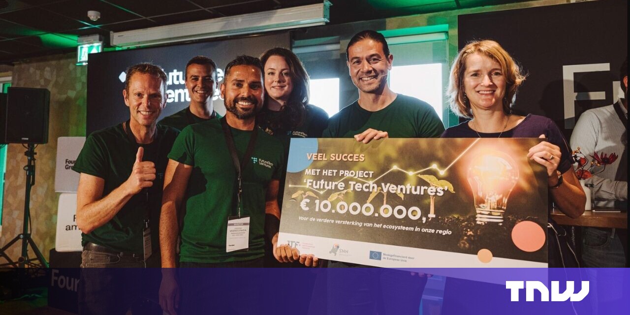 Future Tech Ventures launches 20 million euro fund for startups in the north of the Netherlands