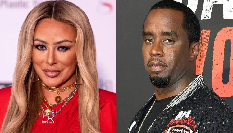 Aubrey O'Day Teases 2013 Song Sean Combs Diddy Cover Art