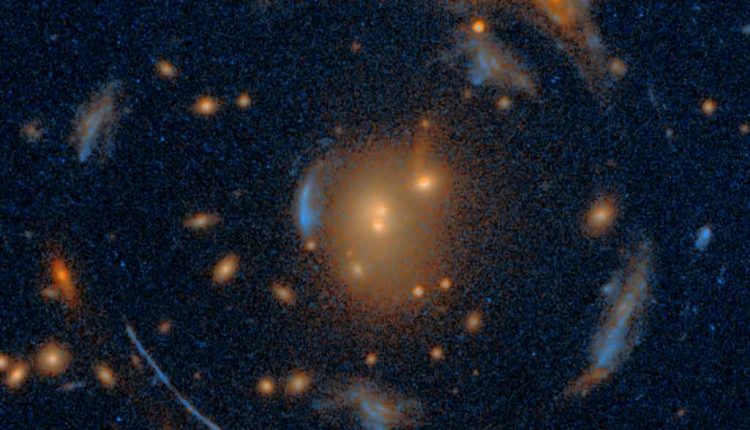 The Carousel Lens, as seen through the Hubble Space Telescope. Credit: William Sheu/UCLA
