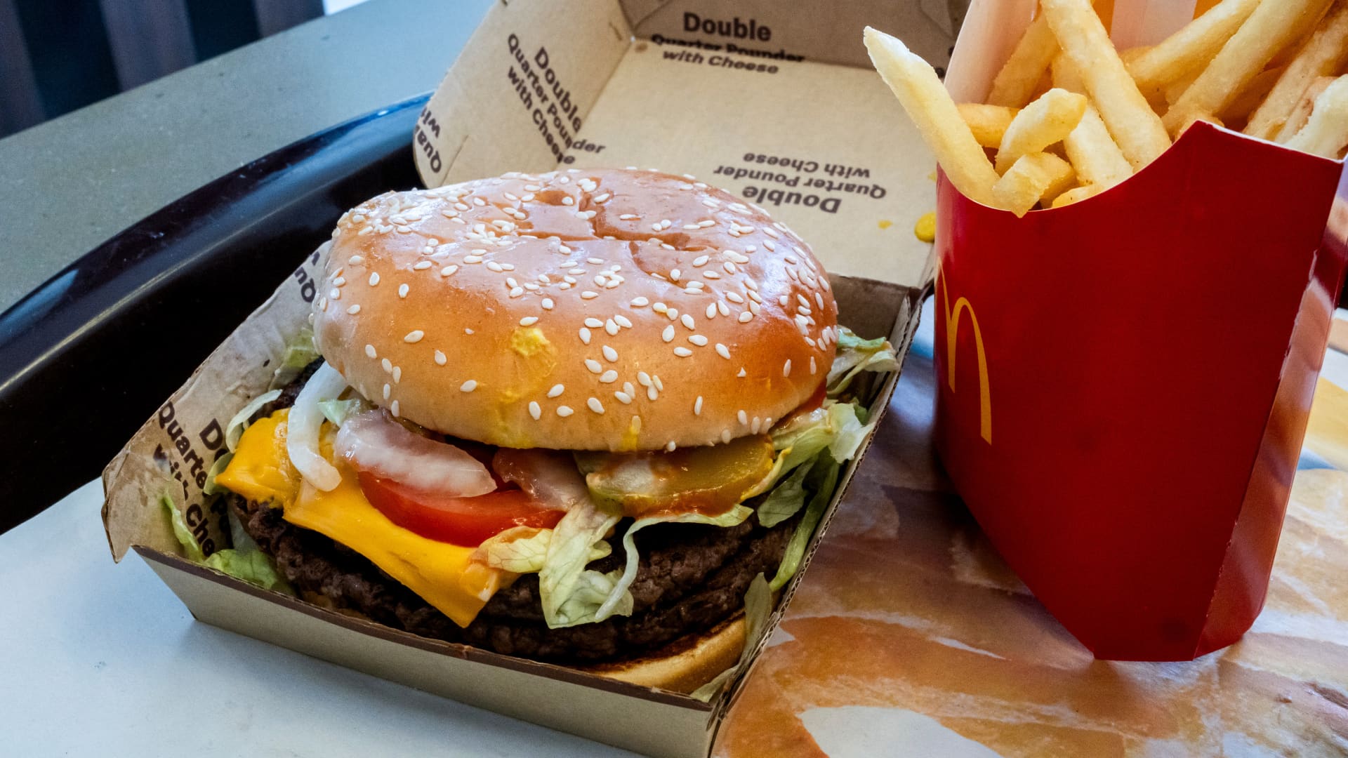 McDonald's Quarter Pounder burgers are being offered again at restaurants affected by the E. coli outbreak
