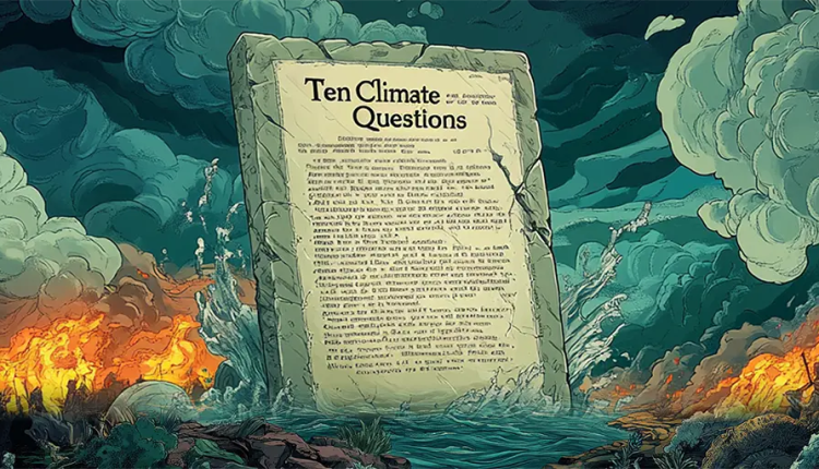 Ten fundamental climate questions that the media and climate alarmists can't or won't answer - are you clear on that?

