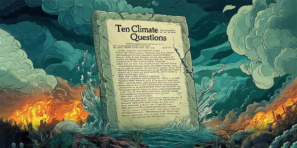 Ten fundamental climate questions that the media and climate alarmists can't or won't answer - are you clear on that?