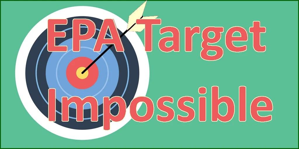 EPA proposes another impossible standard – do you agree?