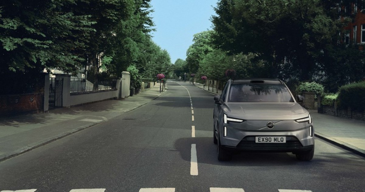 Volvo's EX90 electric SUV features an Abbey Road sound system