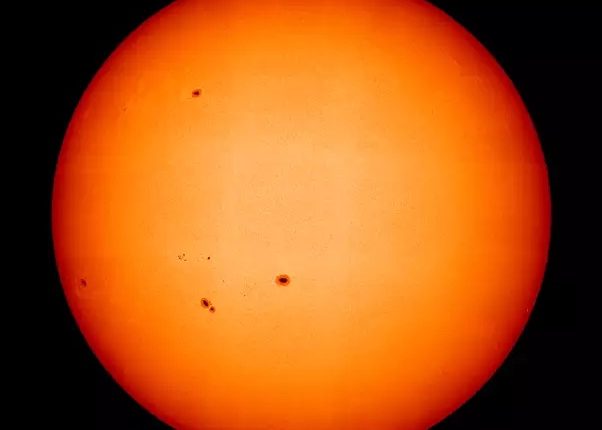 An incredibly high-resolution image of the sun

