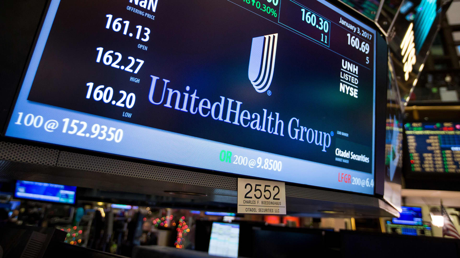 Healthcare stocks fall after Warren PBM and Brian Thompson shootings