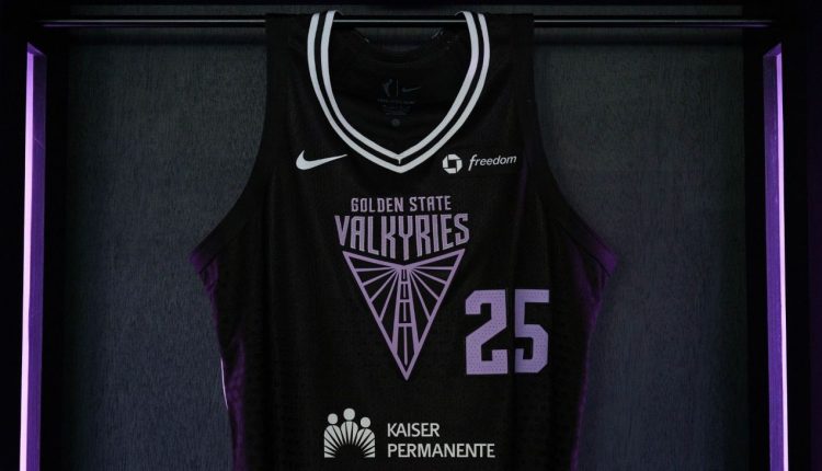 Golden State Valkyries unveil jerseys for first WNBA season

