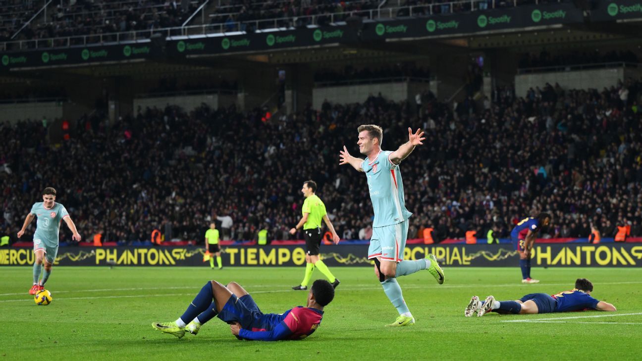 Barça's free fall was confirmed and Atléti cemented their title claim