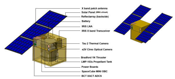 A CubeSat mission to Phobos could map bases for a Mars landing