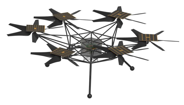 NASA has revealed a new image of its new Mars helicopter.

