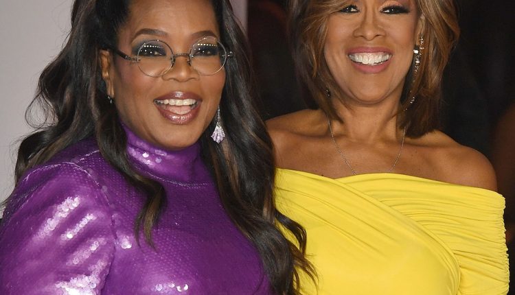 Watch Gayle King's reaction to Oprah Winfrey's surprise party for her

