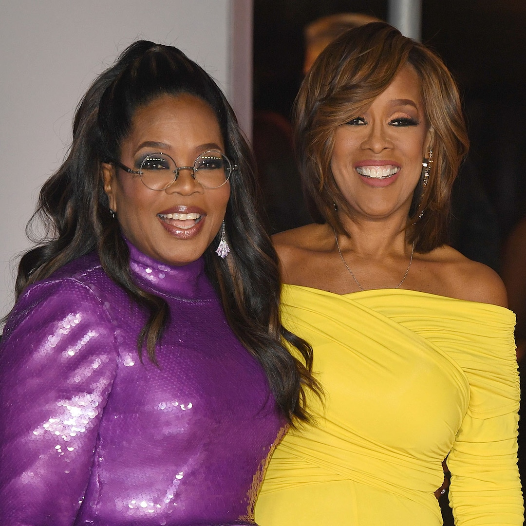 Watch Gayle King's reaction to Oprah Winfrey's surprise party for her