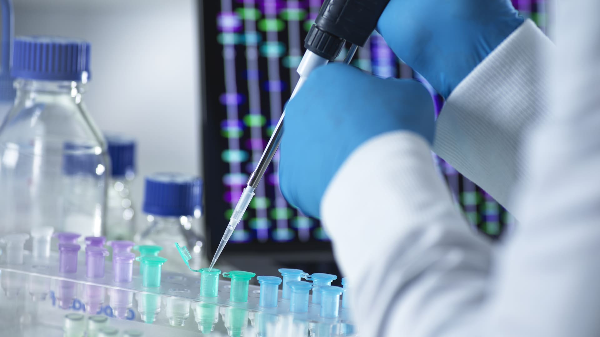 Stocks are rising on cool inflation, high bank profits - and new rules on biotech exports to China