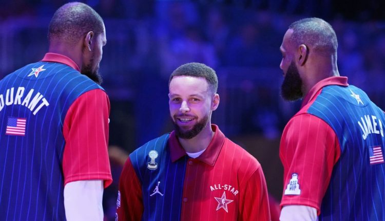 NBA All-Star Game - LeBron, Steph, KD among 24 projected picks