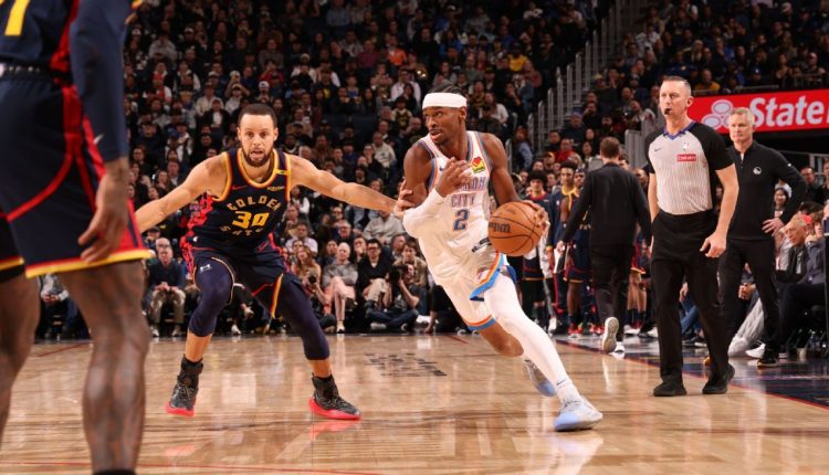 Thunder's Shai Gilgeous-Alexander rated 52 for warrior losses

