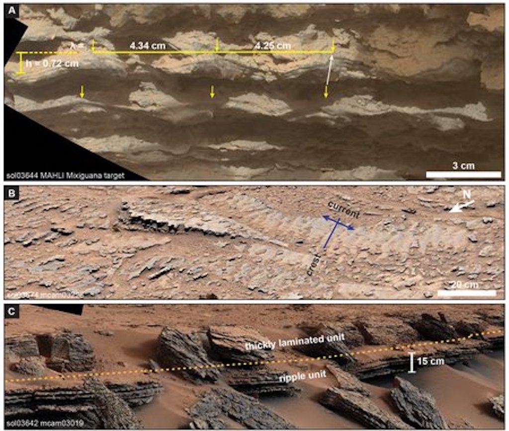 Curiosity finds ancient ripples on Mars