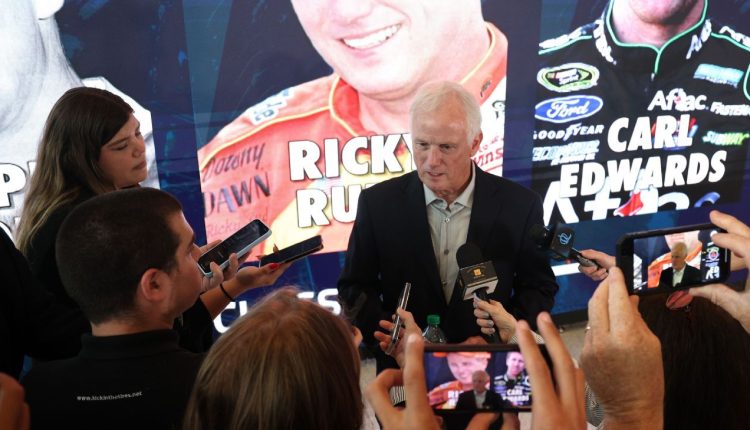 Ricky Rudd, Carl Edwards in the Nascar Hall of Fame

