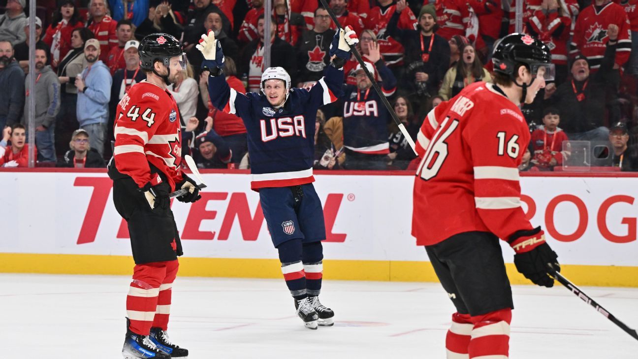 Notes, top players from the exciting victory of the USA against Canada