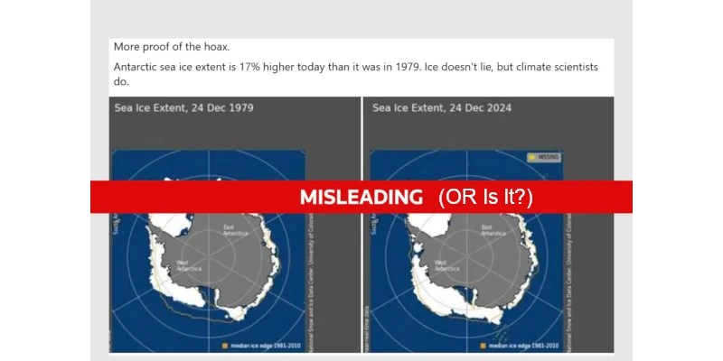 Reuters "facts" Antarctic sea ice climate - watt with that?