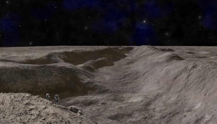 The moon has two Grand Canyons, which were carved by an asteroid effect in a few minutes

