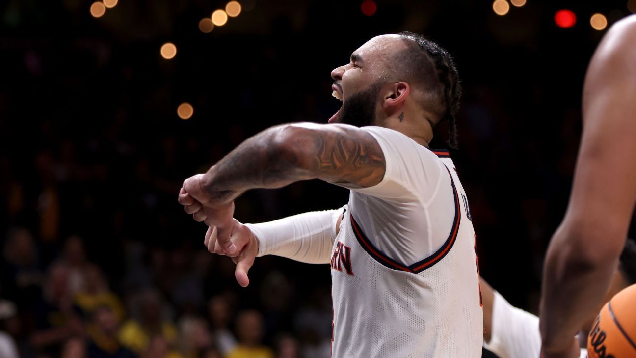 Persecution of elite eight games on Sunday: Houston against Tennessee, Auburn against Michigan State