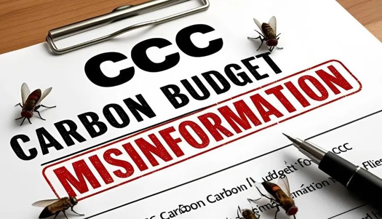 Fehlinformation des Kohlenstoffbudgets - Watt mit dem?
