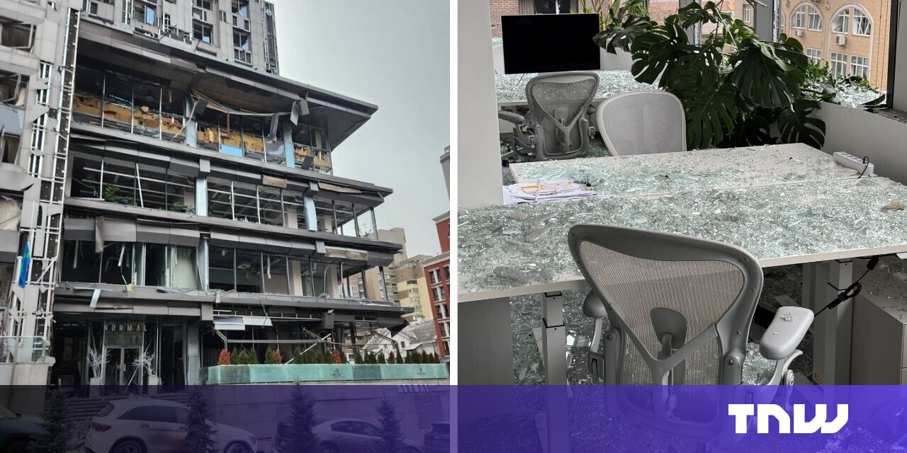 The day on which a Russian rocket met a Ukrainian tech giant