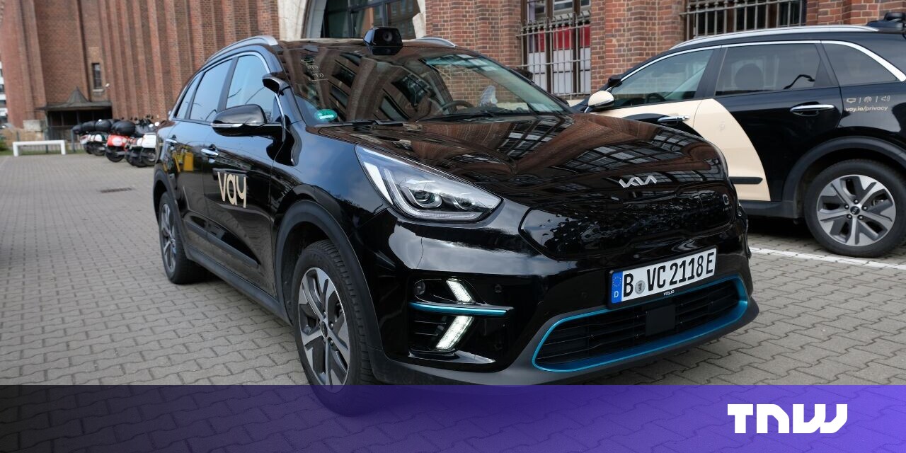 We drove through Berlin with a remote -controlled Ev. Is that the future of the car in common?