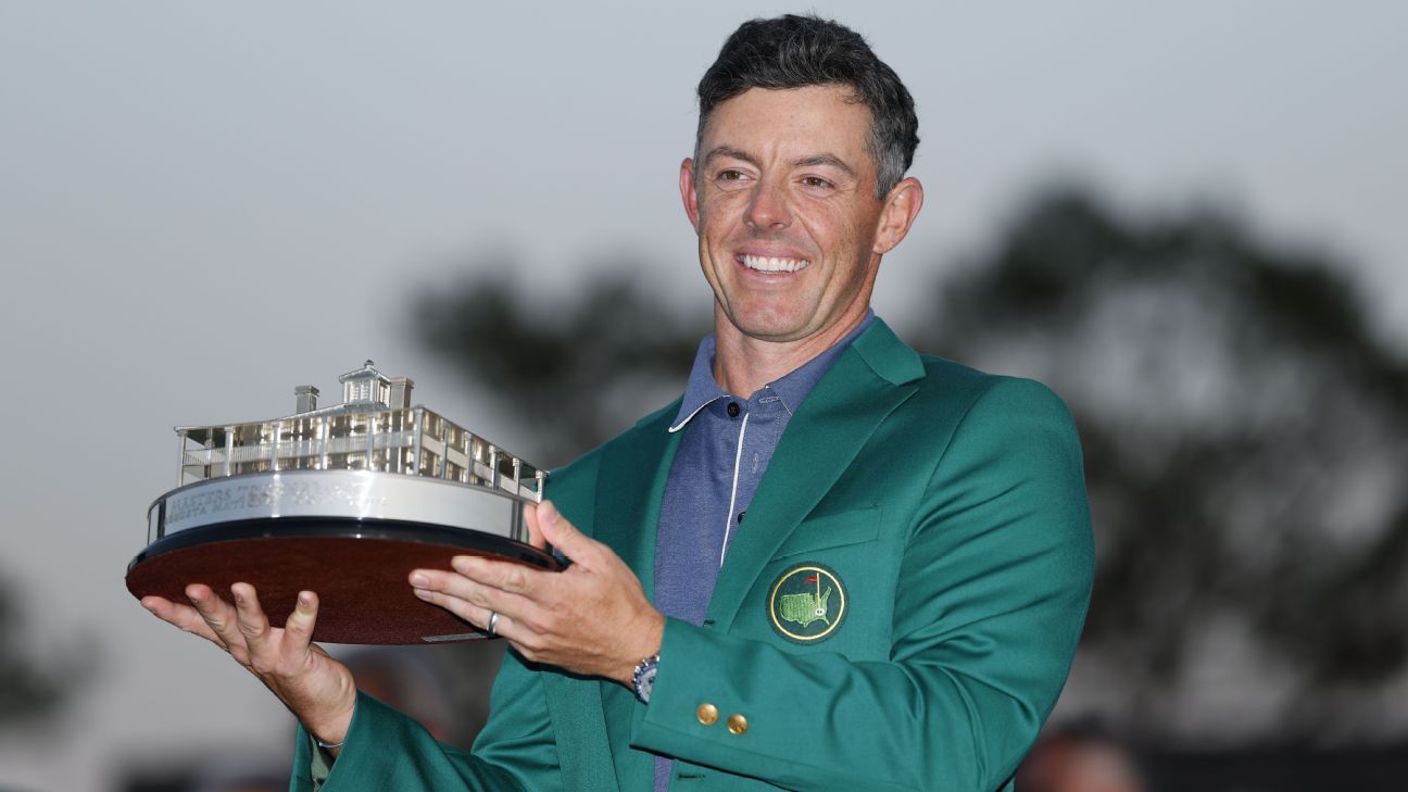 Masters 2025: Rory McIlroy finally gets his green jacket