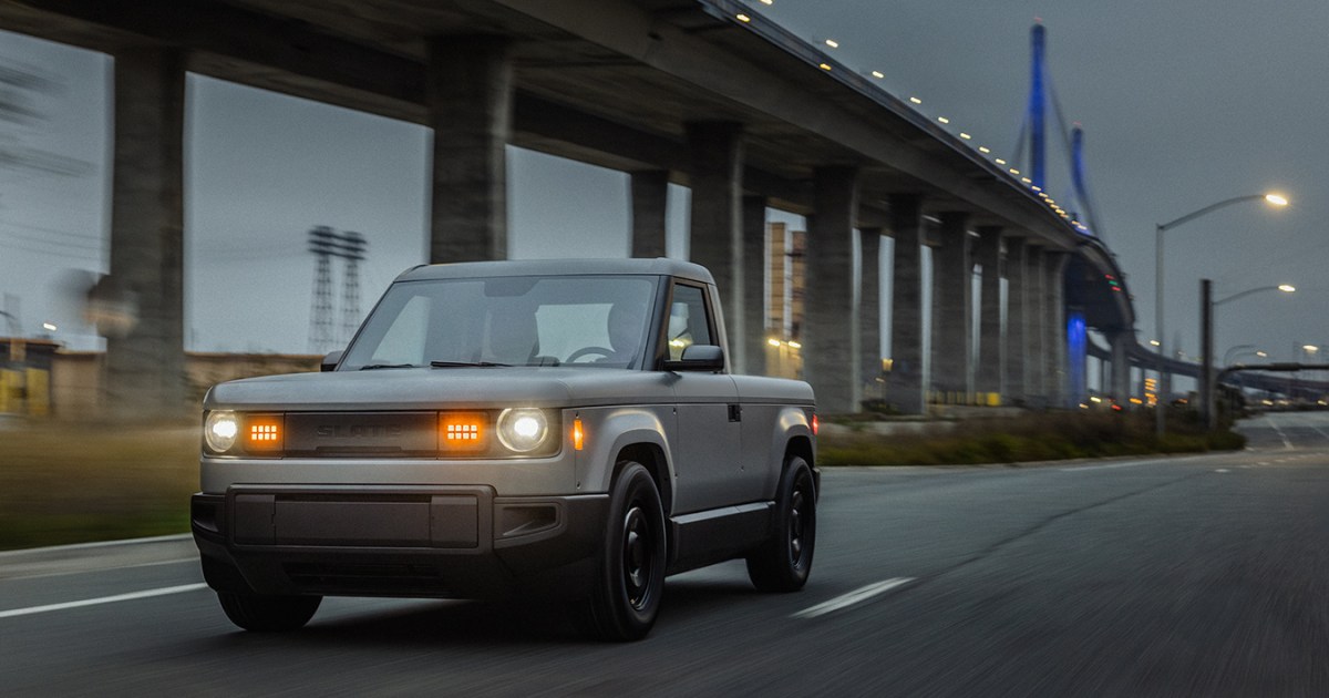 Slate reveals an electric car of 20,000 US dollars that turns into an SUV