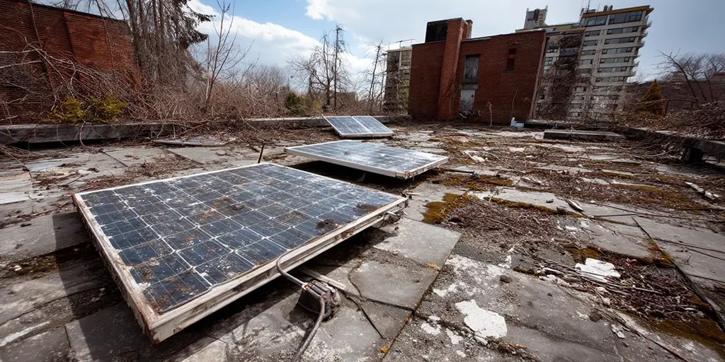 Solar alarm! Decay on the roof, decorating decommissioning - watts with that?