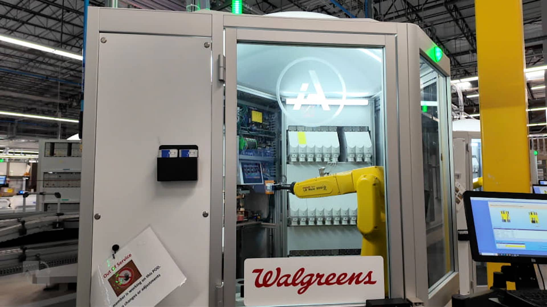 Walgreens doubles robots to fill recipes in the middle of turnaround