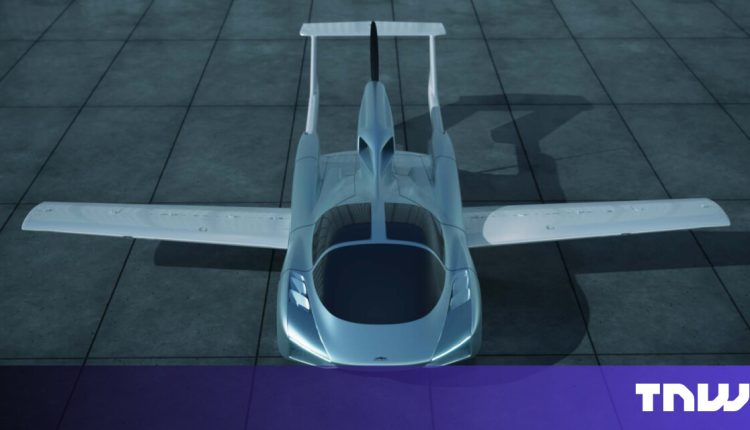 This flying sports car will be offered for sale next year - for 1 million US dollars

