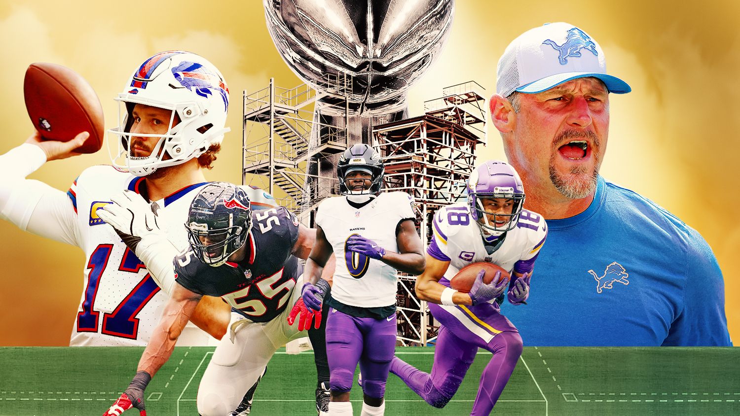 NFL Football Power Index: 2025 Projektionen, Super Bowl Chancen