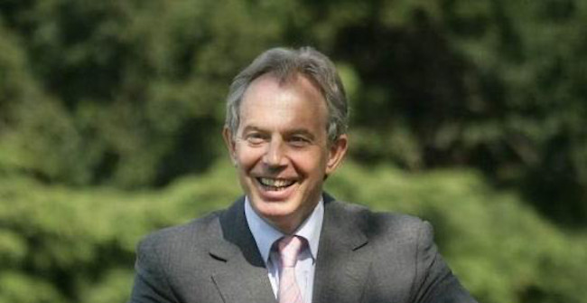 Former Prime Minister Tony Blair is a "serious threat to climate work" - with it?