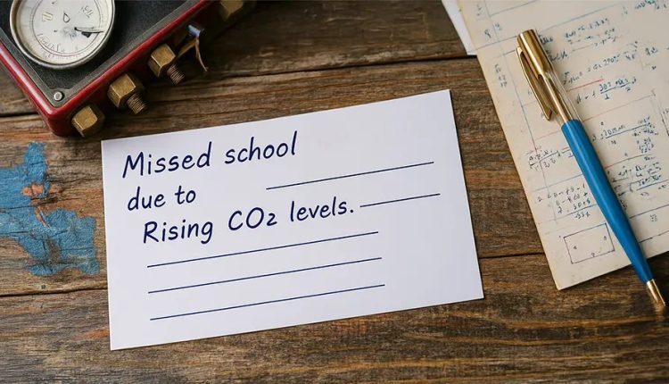 Wrong, Phys.org, climate change does not cause the lost school days - watts against it?

