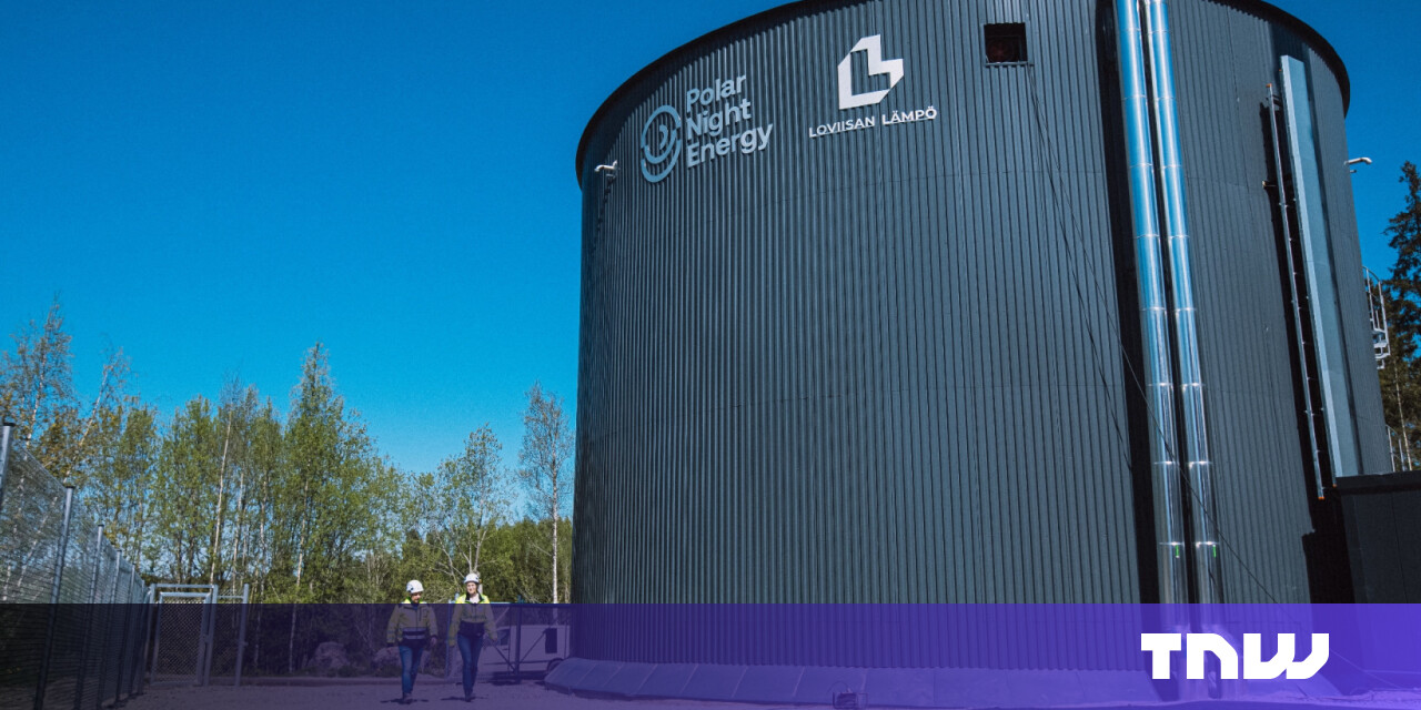 The largest sand battery in the world to heat Finnish city without fossil fuels