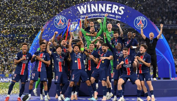 Champions League Finale: PSG Rout Inter Milan in record win for the 1st title

